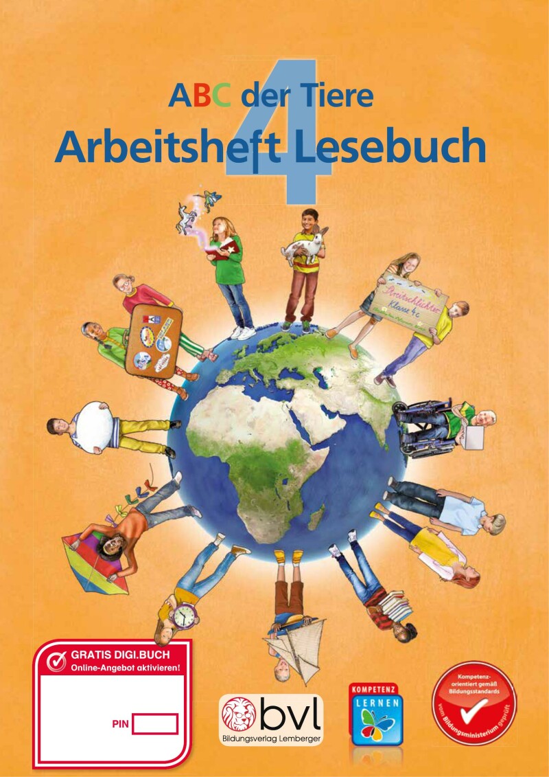 ABC der Tiere 4 – Schulbuch: Lesebuch – Arbeitsheft v22