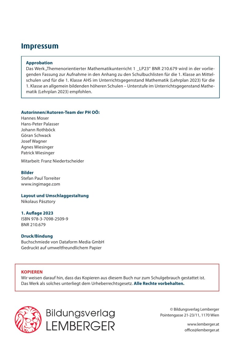 TheMa 5 – Themenorientierter Mathematikunterricht LP‘23 v1.1