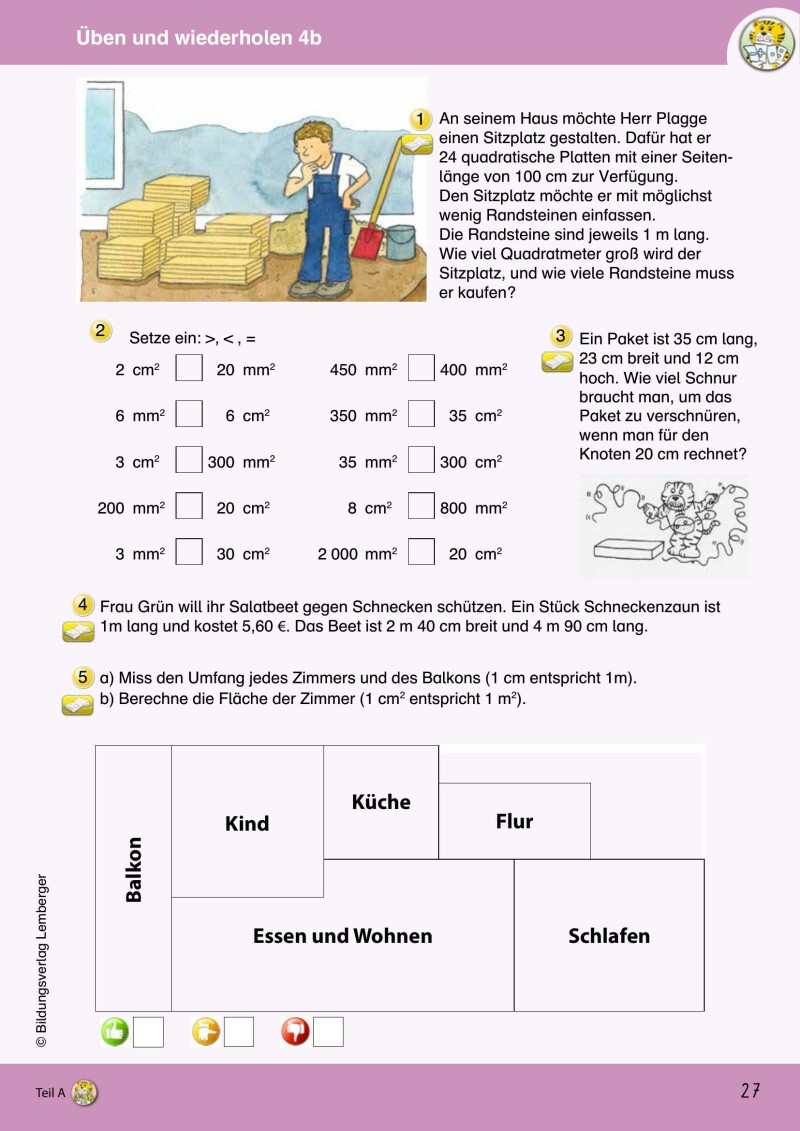 Mathetiger 4 NEU - Schulbuch Teil B (für das 2. Semester)