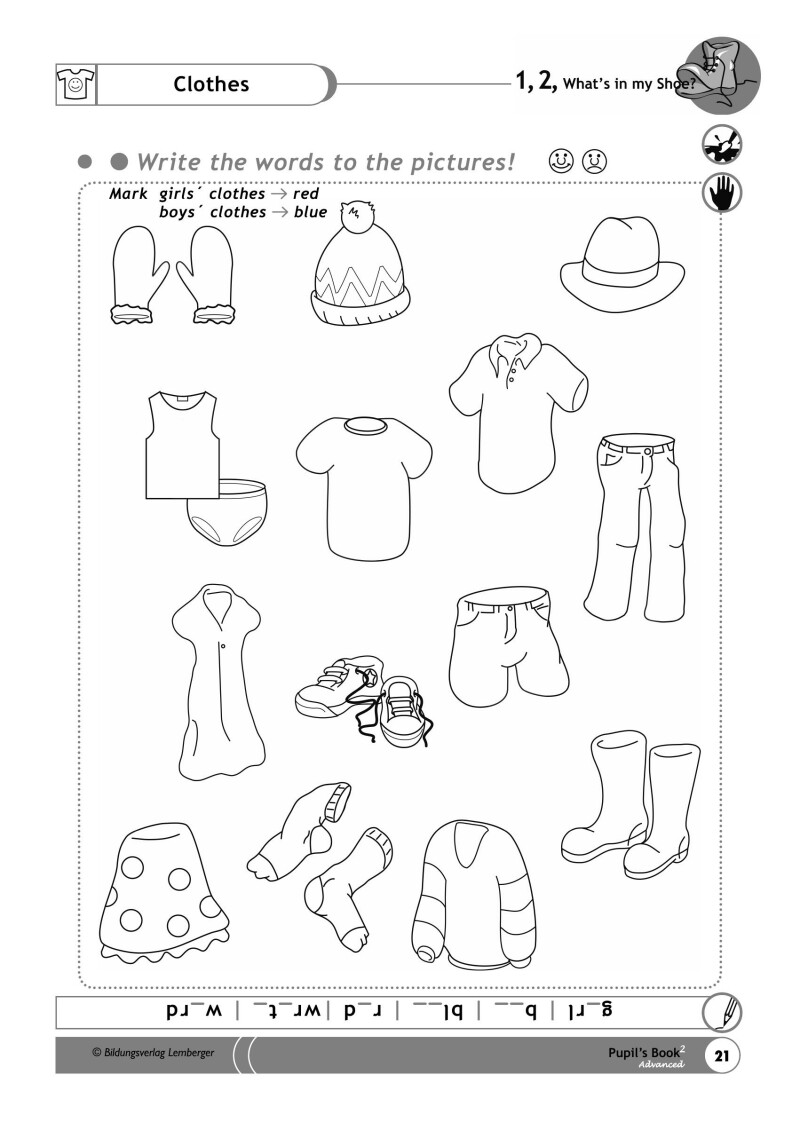 1,2, What's in my Shoe? - Pupil's Book 2 - Advanced