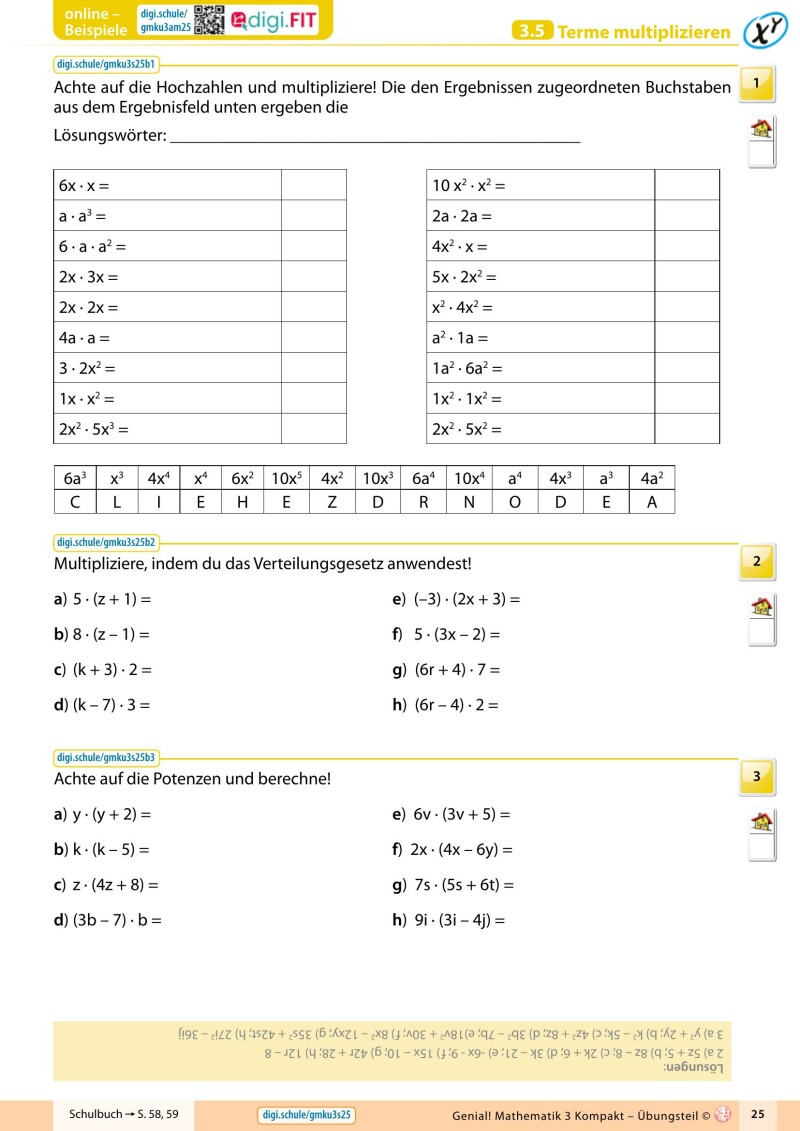 Genial! Mathematik 3 - Kompakt IKT v2.3 – Übungsteil