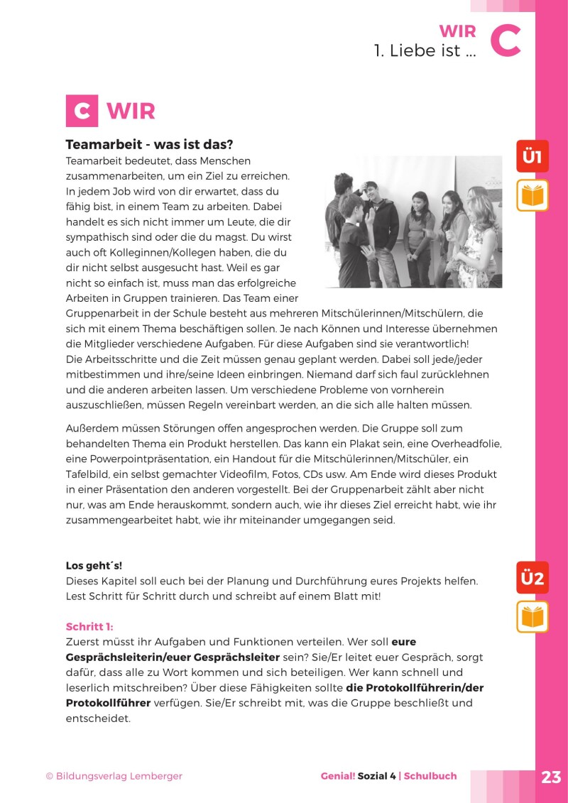 Genial! sozial 4 - SchülerInnenbuch