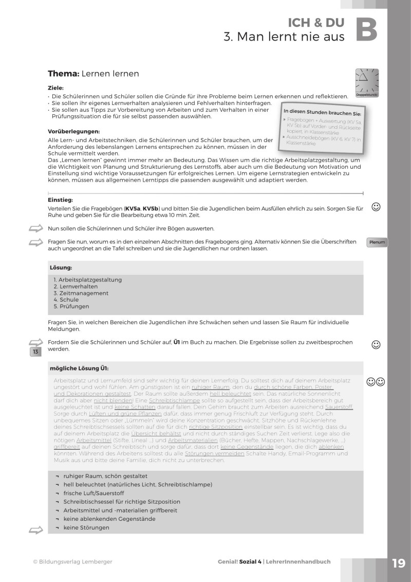 Genial! sozial 4 - LehrerInnenbuch