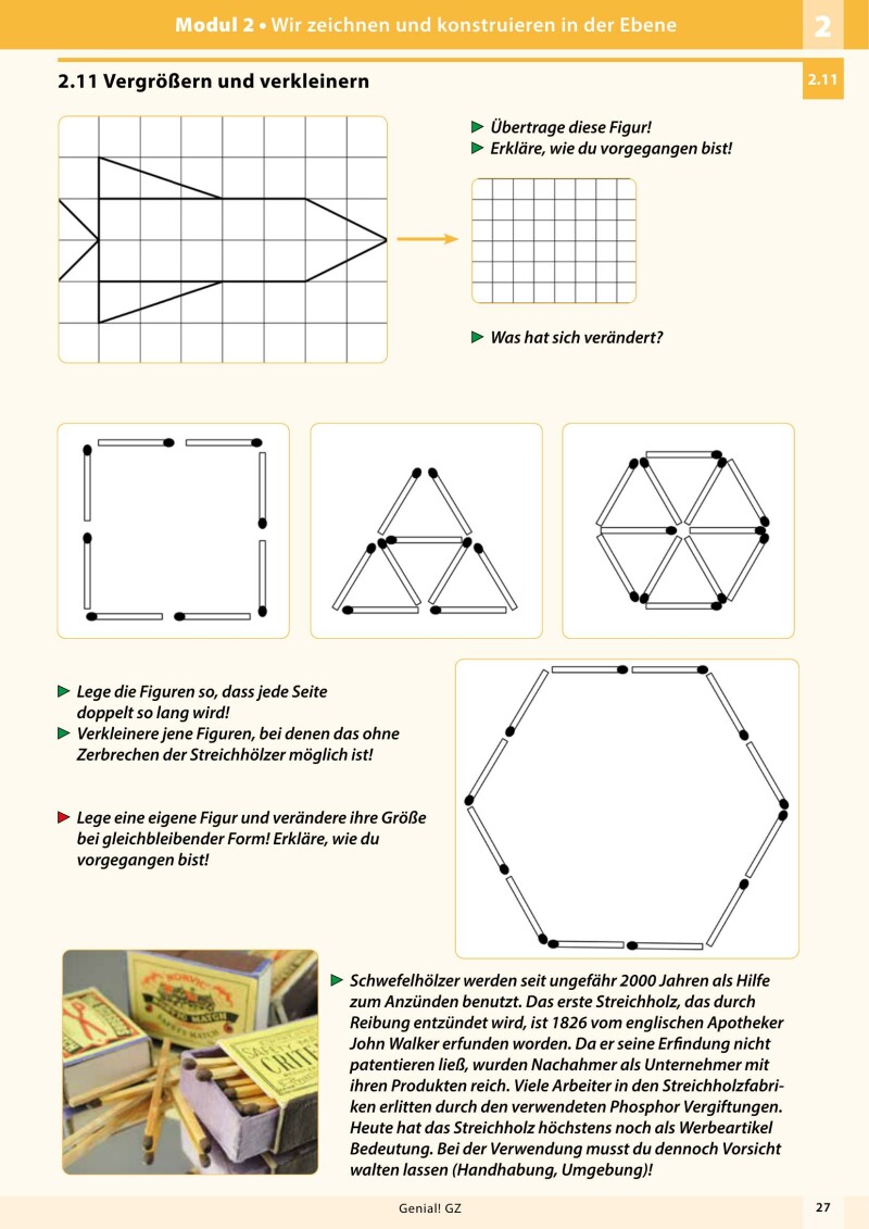 Genial! Geometrisches Zeichnen 3-4 / Schulbuch v2.1