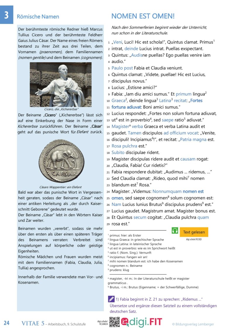 Vitae 5 / Schulbuch