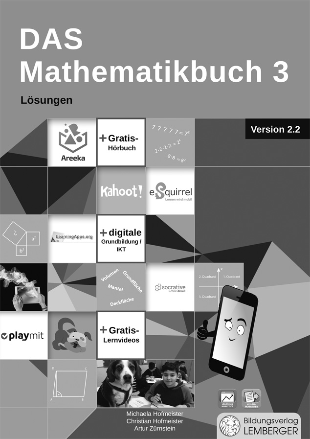 DAS Mathematikbuch 3 - Schulbuch IKT_Version 2.2 - Lösungen