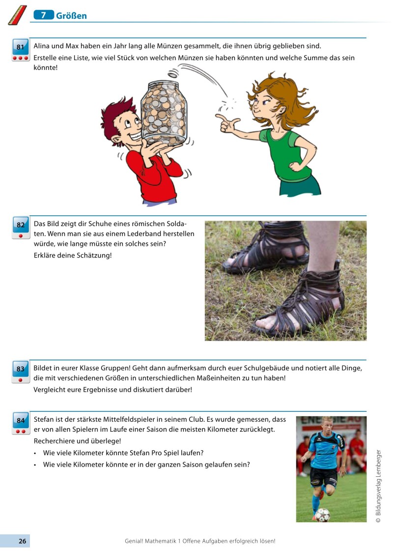 Genial! Mathematik 1 – Offene Aufgaben erfolgreich lösen! LP‘23