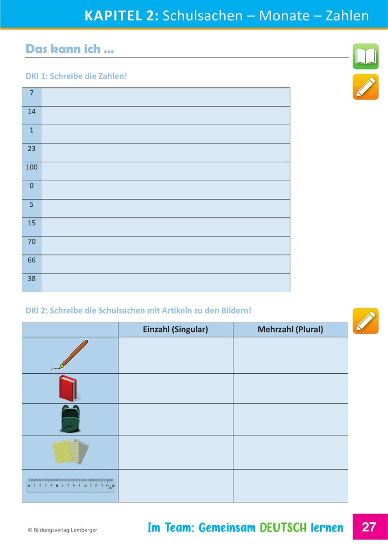 Im Team: Gemeinsam Deutsch lernen