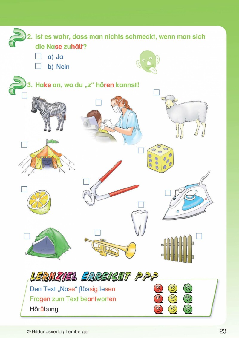 Ich kann's! - Ferien-Trainings-Heft Deutsch 1 mit Lösungen