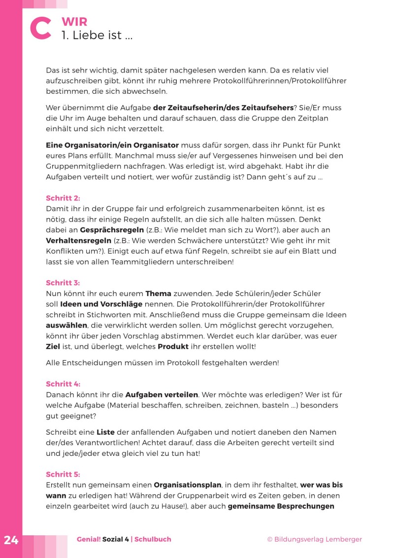 Genial! sozial 4 - SchülerInnenbuch