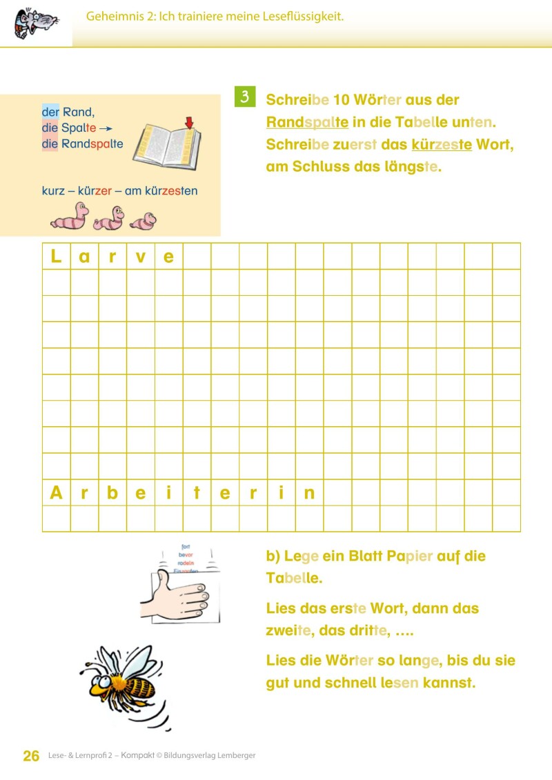 Lese- und Lernprofi 2 KOMPAKT LP’23 v1.1 / Schulbuch – silbierte Ausgabe