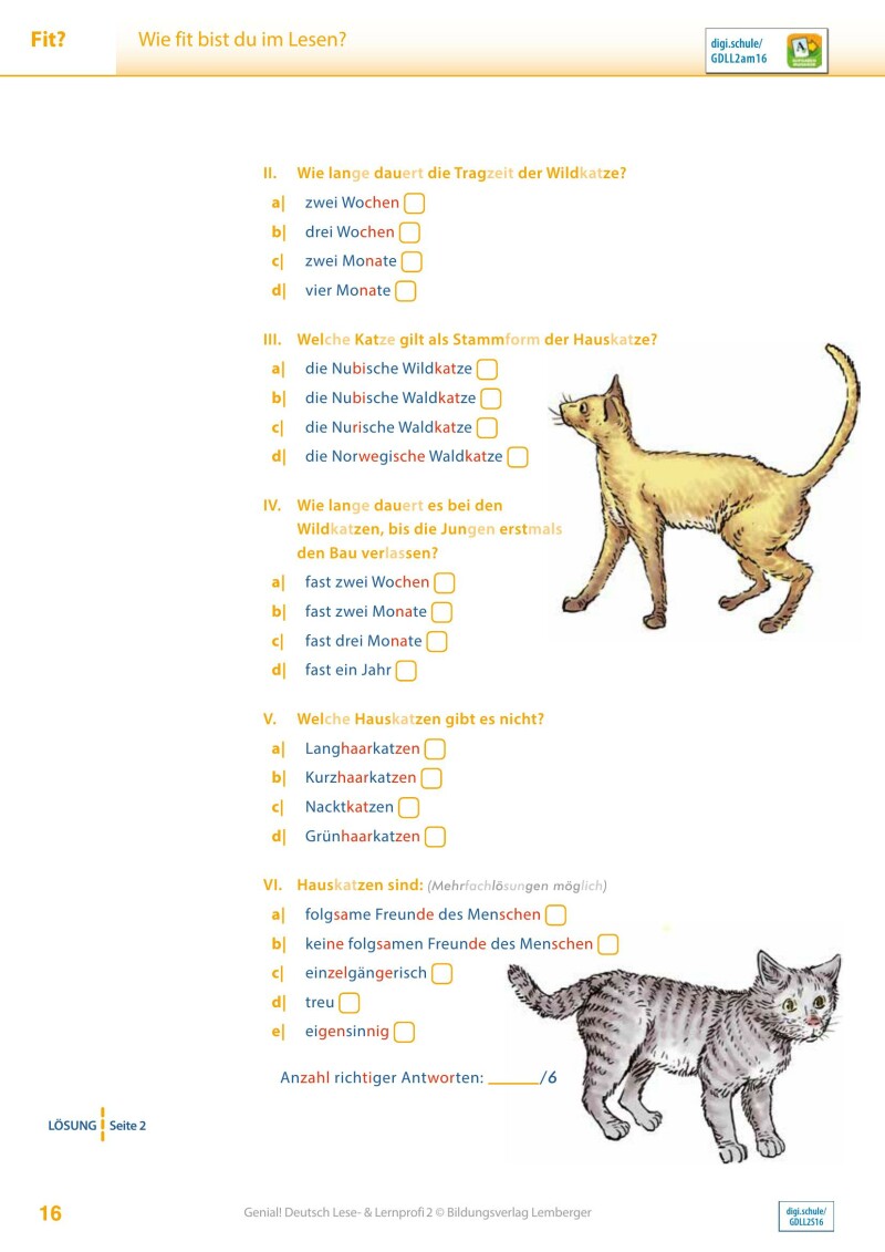 Genial! Deutsch 2 – Lese- und Lernprofi IKT LP’23 v.1.1 / Schulbuch silbierte Ausgabe