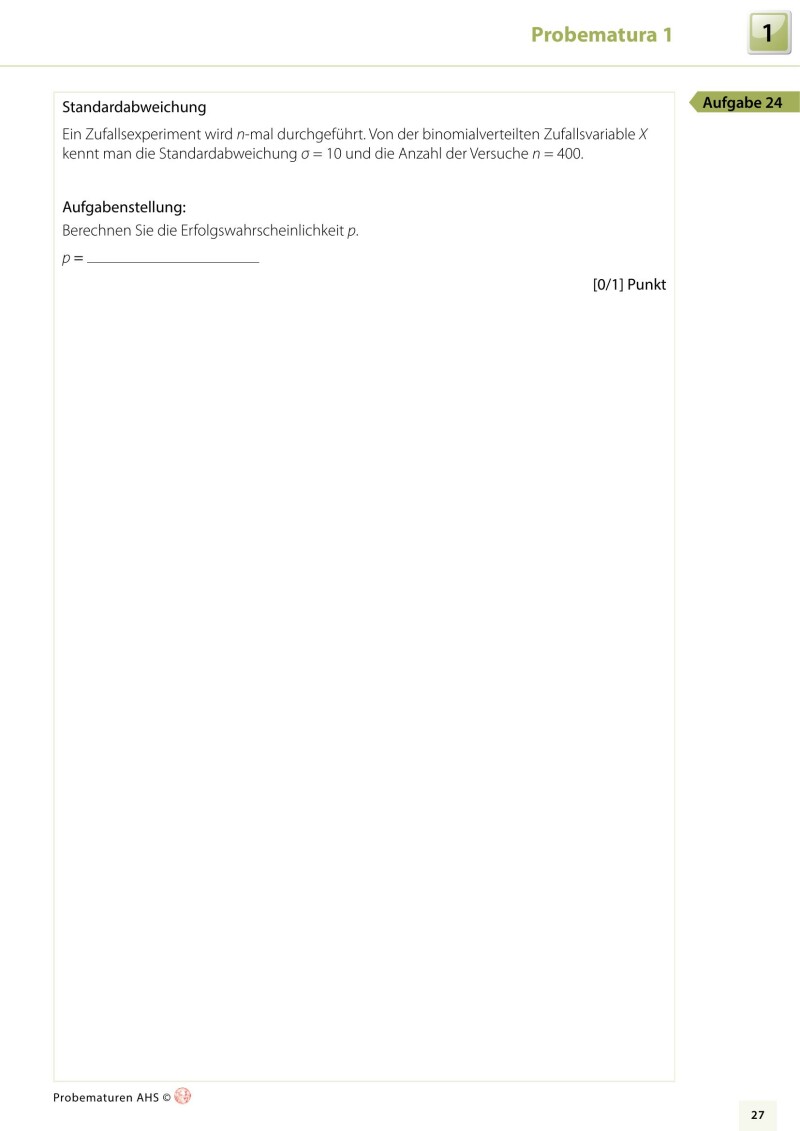 Mathematik AHS - Maturavorbereitung