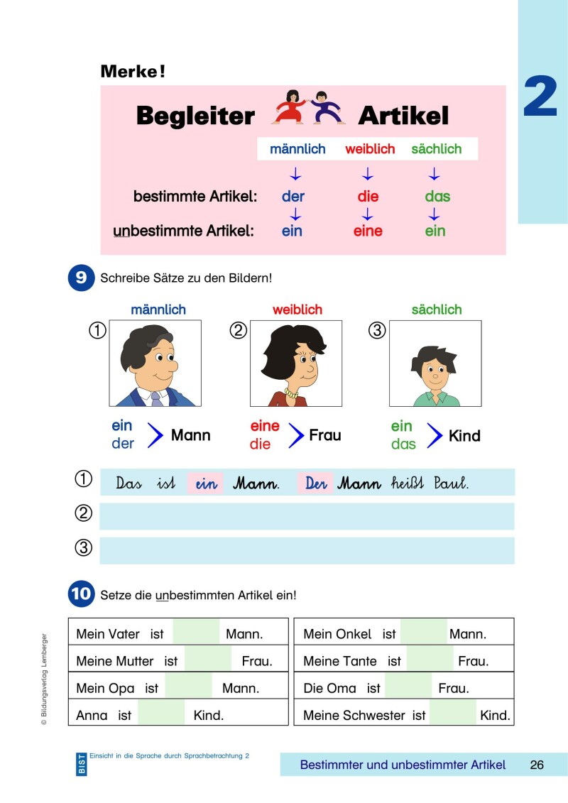 Deutsch Lernprogramm 1 - SchülerInnenband VS