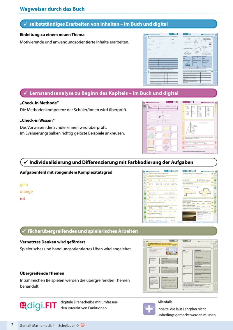 Genial! Mathematik 4 – Schulbuch IKT LP‘23 v.1.1