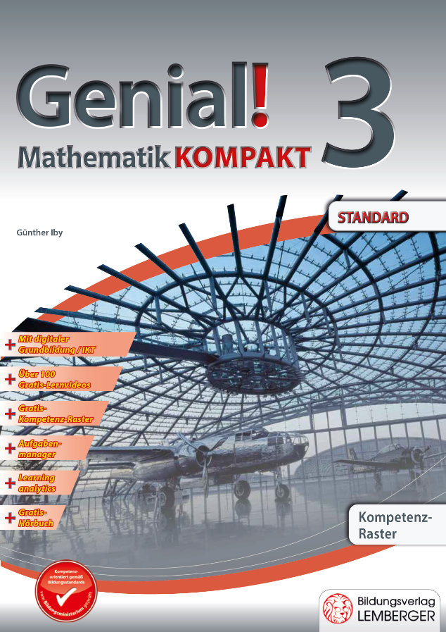 Genial! Mathematik 3 - Kompakt IKT_Version 2.2: Kompetenz-Raster "Mein Lernziel-Portfolio"