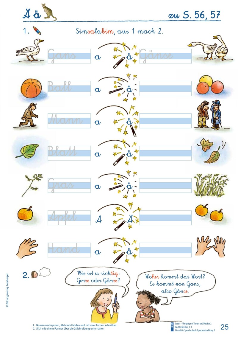 ABC der Tiere 1 – Schulbuch: Schreiblehrgang – Teil B Schreibschrift LP‘23 v.1.1