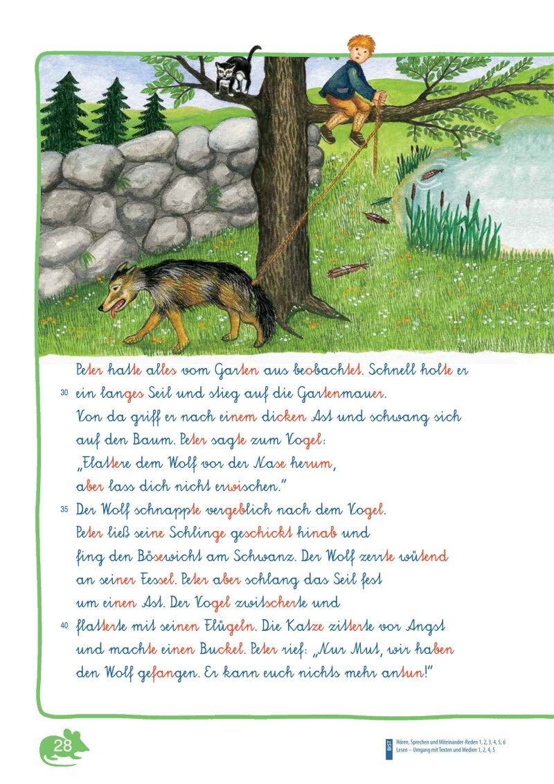 ABC der Tiere 1 – Schulbuch Lesezirkus – Schreibschrift LP‘23 v1.1