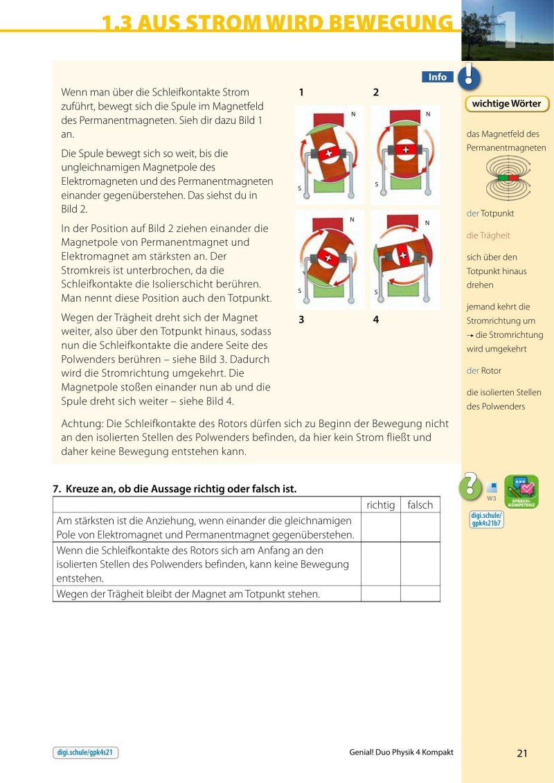 Genial! DUO Physik 4 – KOMPAKT v1.1 (mit Wortschatzheft und Lösungsheft)