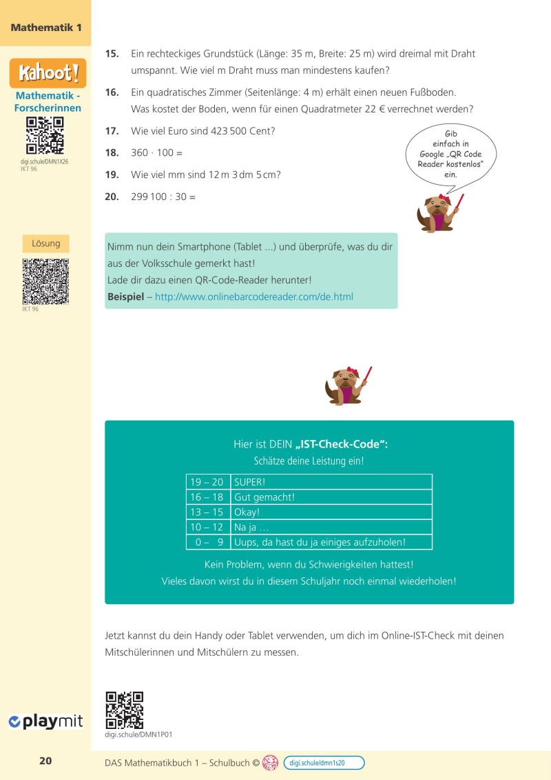 DAS Mathematikbuch 1 IKT – Schulbuch LP’23 v.1.1: Mit Digitaler Grundbildung, Hörbuch, Aufgabenmanager, Learning Analytics, Lernvideos