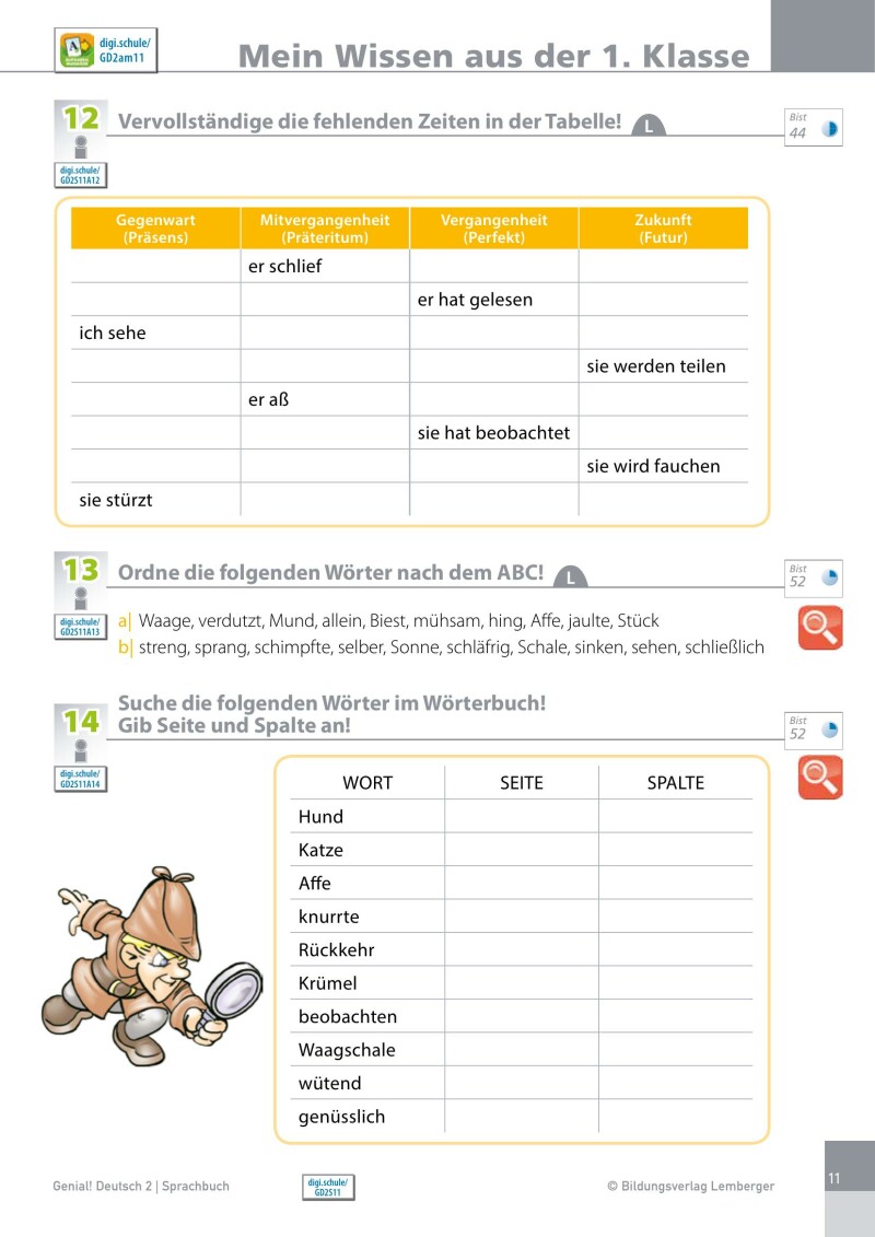Genial! Deutsch 2 - eSquirrel Klassenlizenz