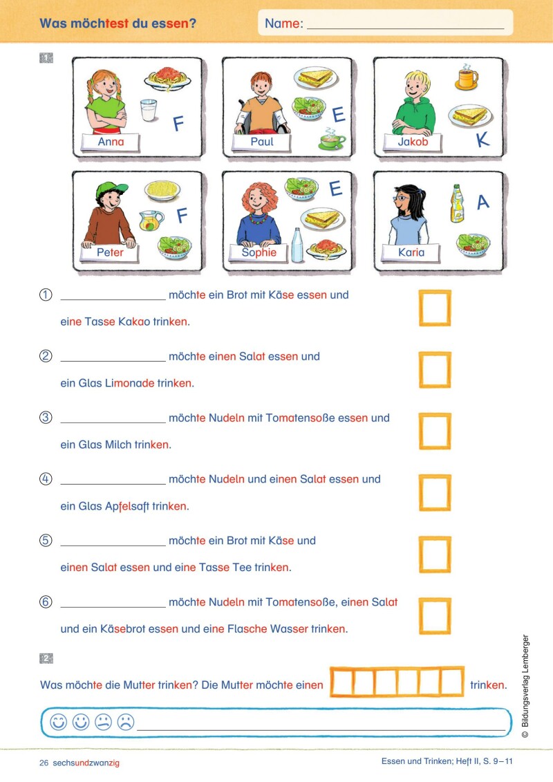 Willkommen – Deutsch als Zweitsprache: Lernkontrollen