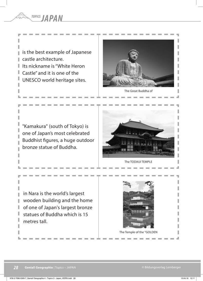 Genial! Geographie 4 - topics 3: Japan
