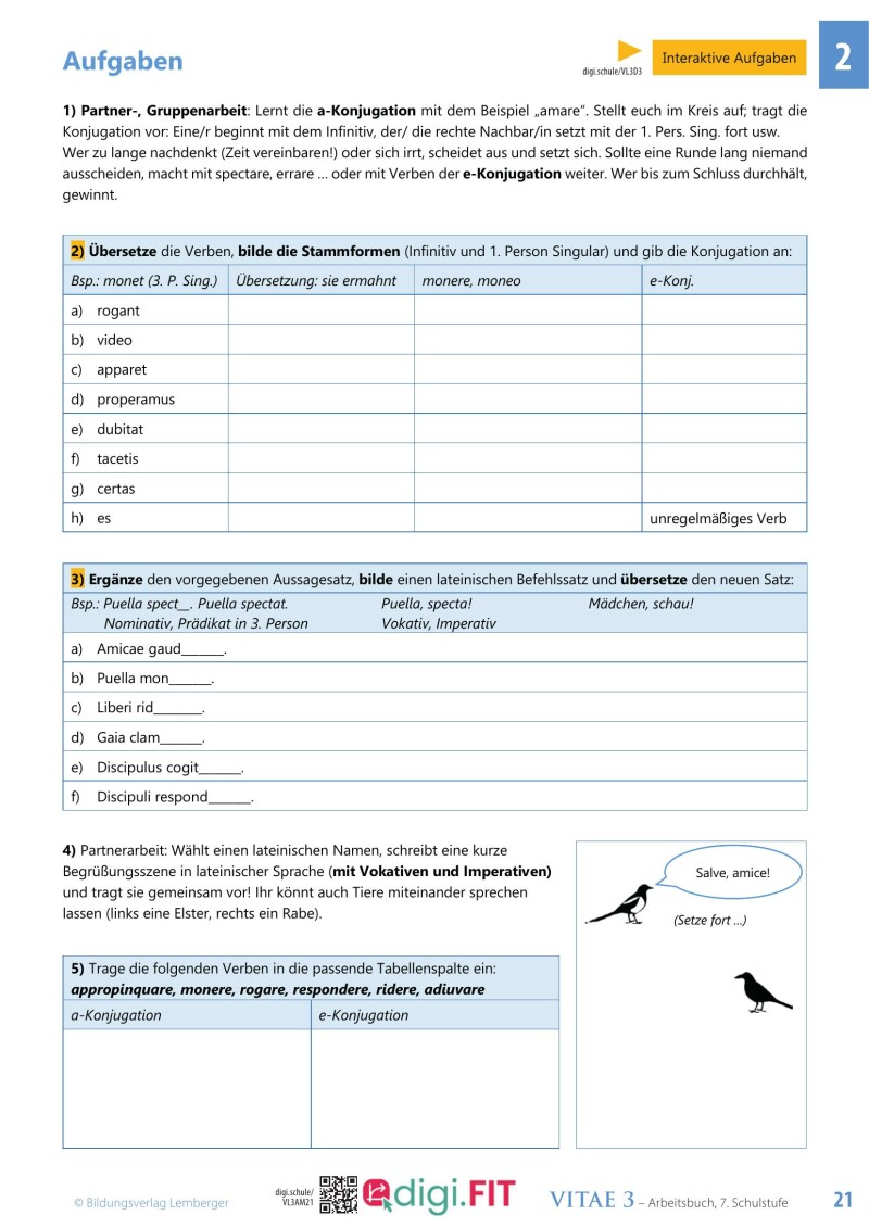 Vitae 3 / Schulbuch für die 3. Klasse Unterstufe v1.1_LP’23
