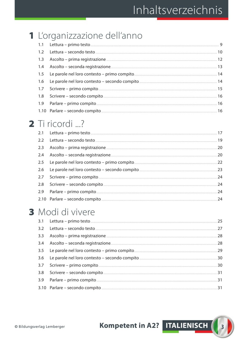 Italienisch – Kompetent in A2?_Übungsbuch / mit Audio-Files; inkl. Audio-CD