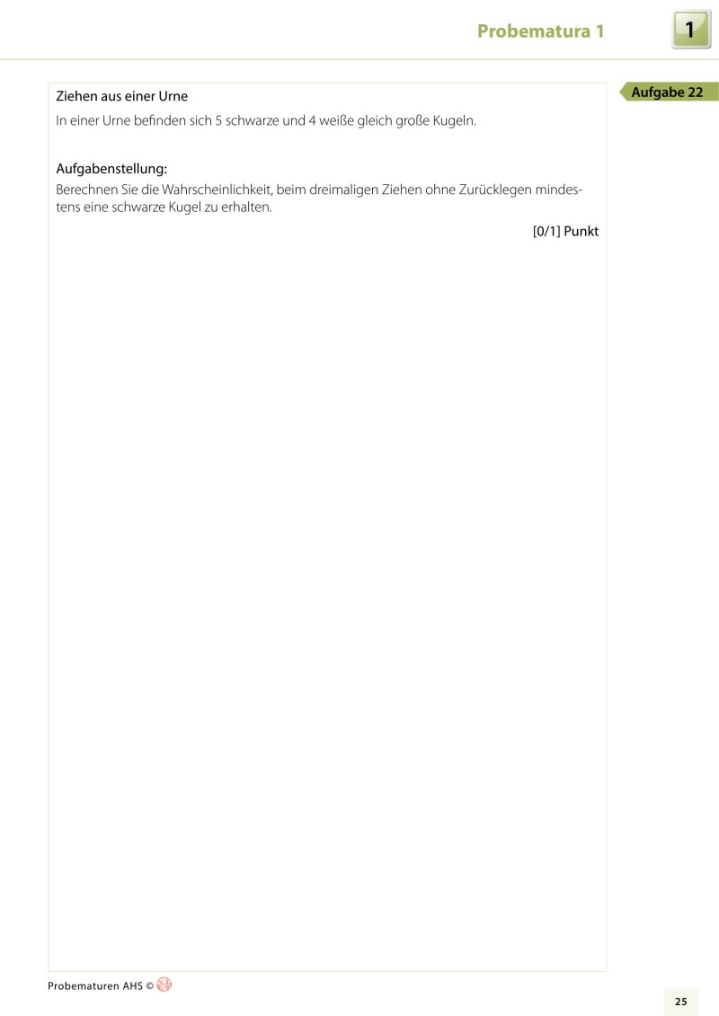 Mathematik AHS - Maturavorbereitung