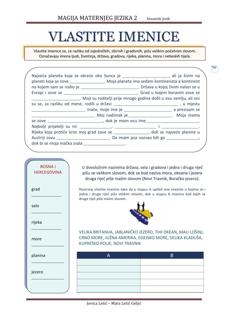 MAGIJA MATERNJEG JEZIKA 2 bosanski - DIE MAGIE DER MUTTERSPRACHE 2 bosnisch