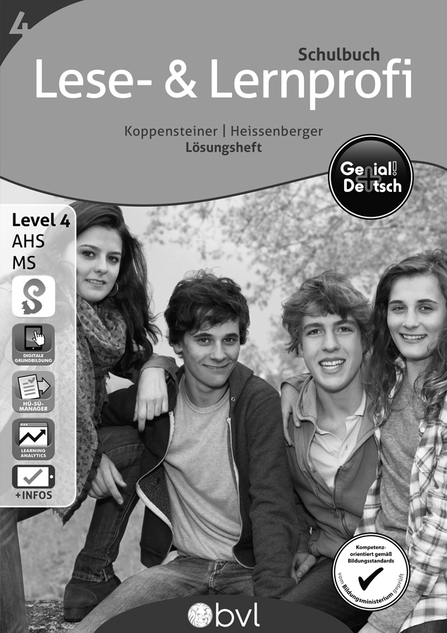 Genial! Deutsch 4 - Lese- und Lernprofi IKT NEU: Schulbuch - Lösungen