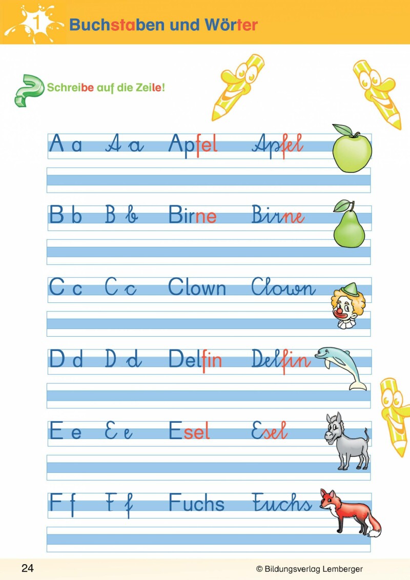 Ich kann's! - Ferien-Trainings-Heft Deutsch 1 mit Lösungen