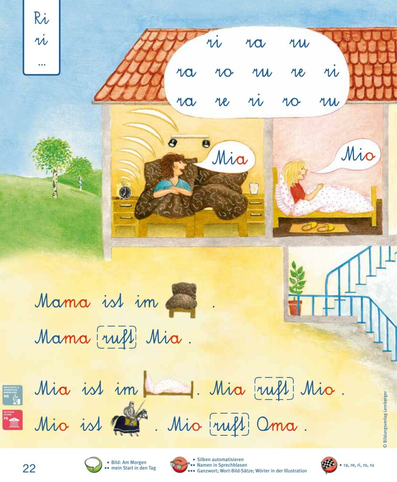 ABC der Tiere 1 – Schulbuch: Lesen in Silben – Silbenfibel Schreibschrift LP‘23 v1.1