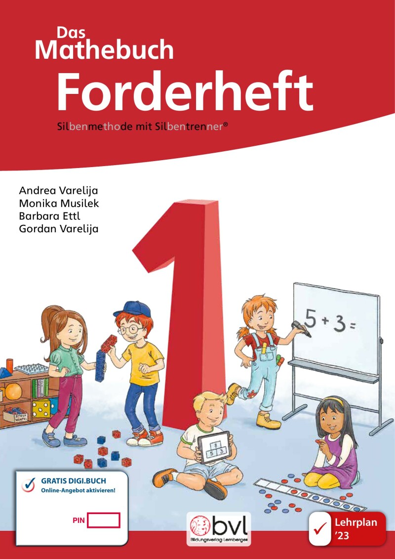 DAS Mathebuch 1 LP’23 v1.1 / Forderheft_silbierte Ausgabe