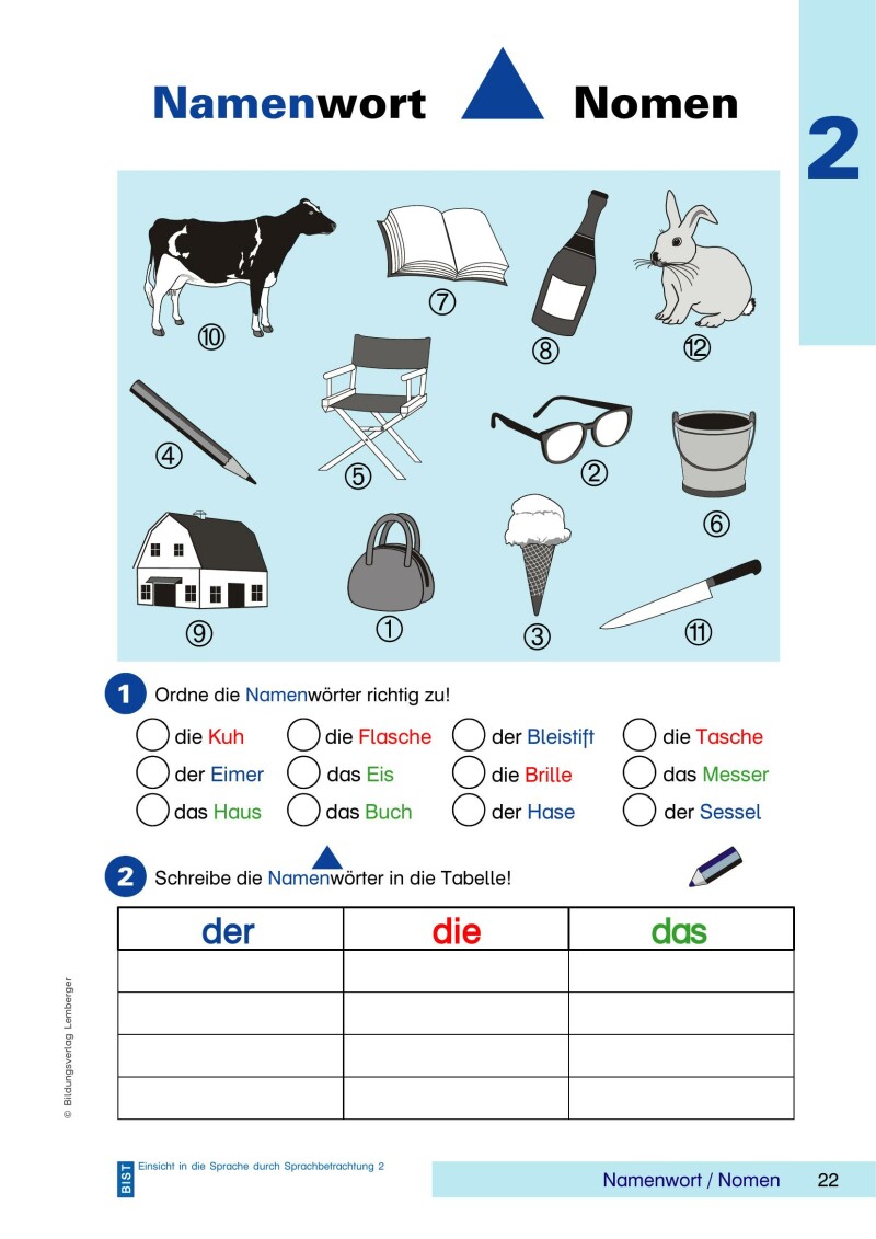 Deutsch Lernprogramm 1 - SchülerInnenband VS