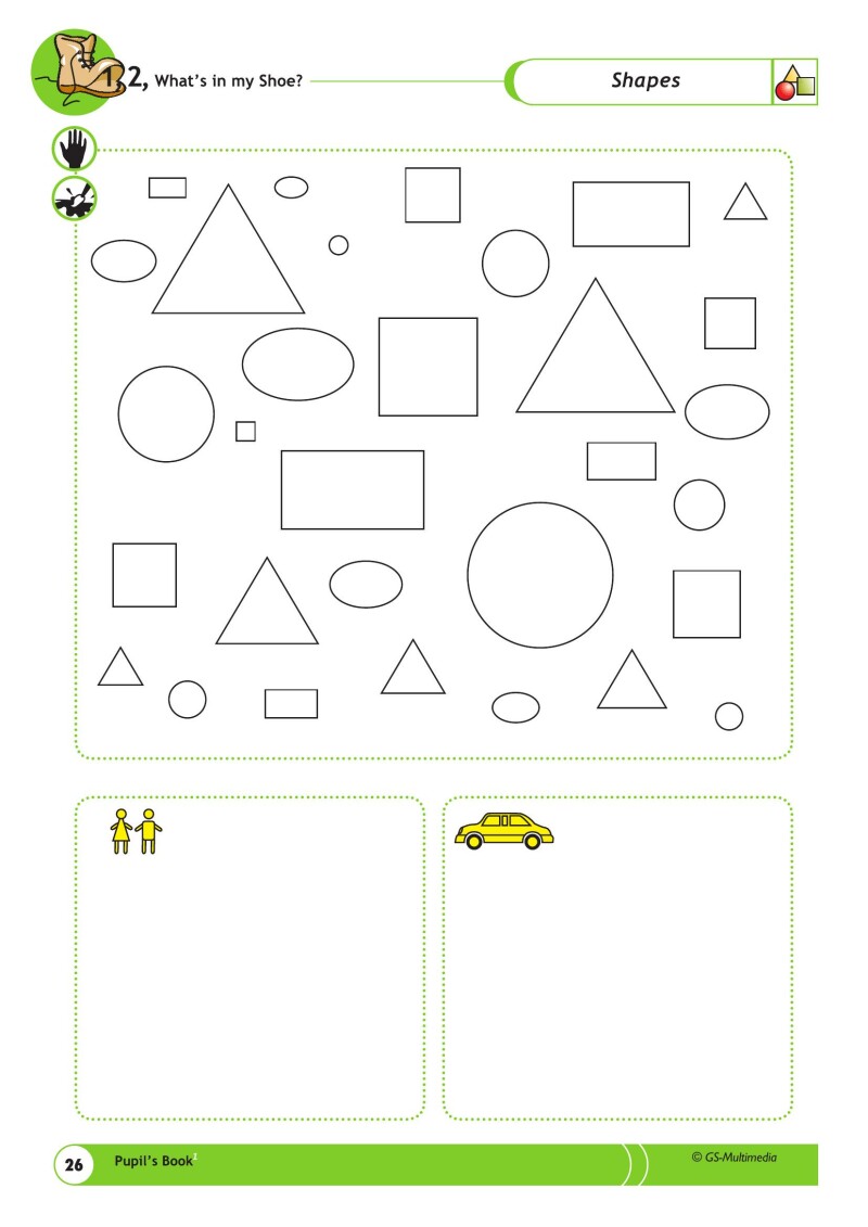 1,2, What's in my Shoe? - Pupil's Book 1