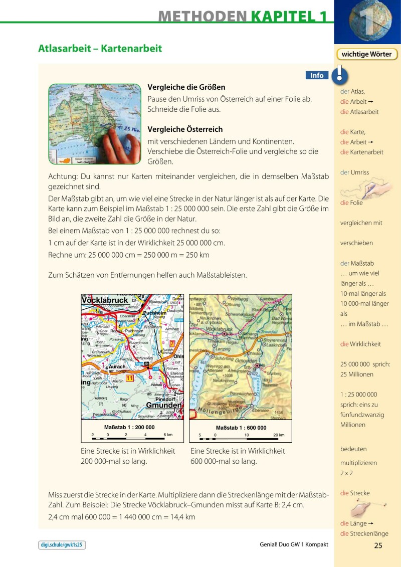 Genial! DUO Geographie 1 - KOMPAKT (mit Wortschatzheft und Lösungsheft)