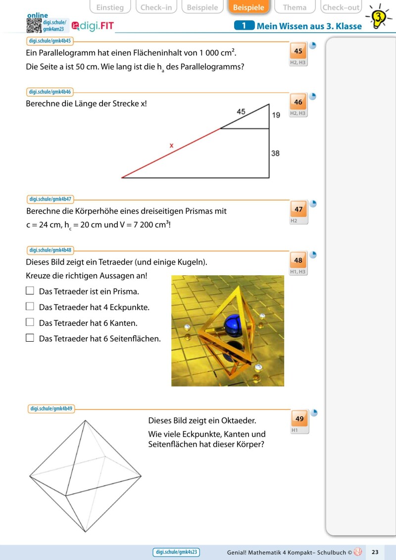 Genial! Mathematik Kompakt 4 IKT v2.2