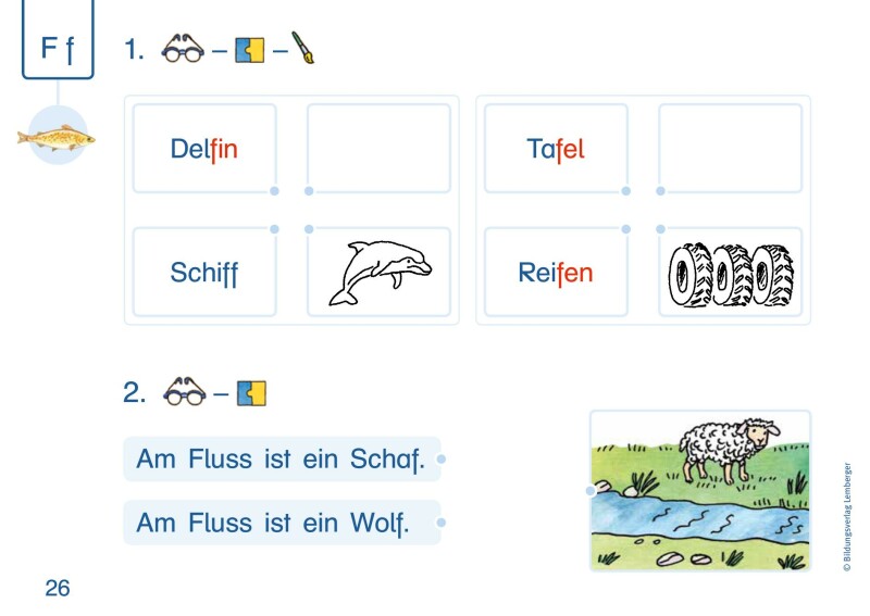 ABC der Tiere 1 – Schulbuch: lesen – verstehen – malen v1.1