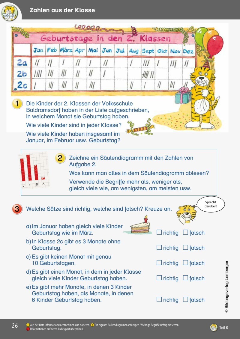 Mathetiger 2 - Schulbuch Teil B (für das 2. Semester)