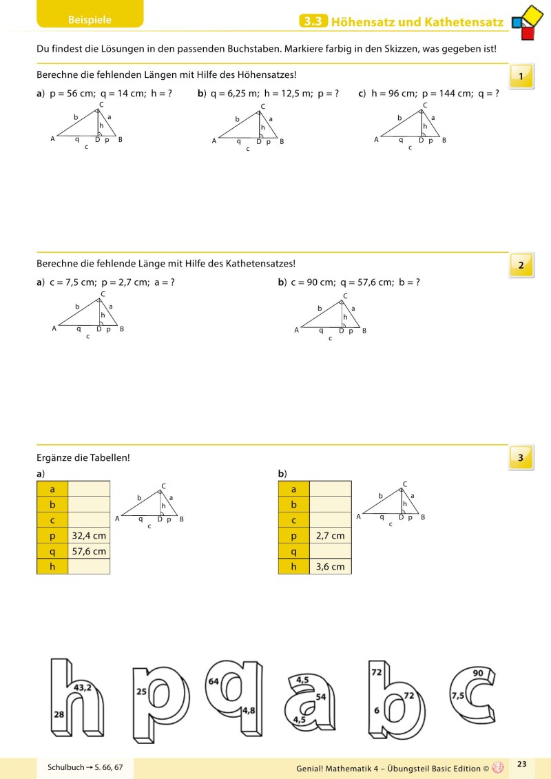 Genial! Mathematik 4 IKT – Übungsteil Basic Edition v3.3