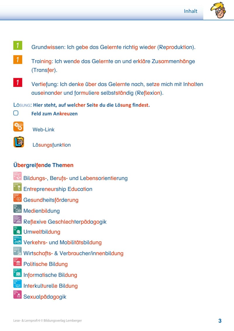 Lese- und Lernprofi 4 LP’23 v1.1 / Schulbuch – silbierte Ausgabe