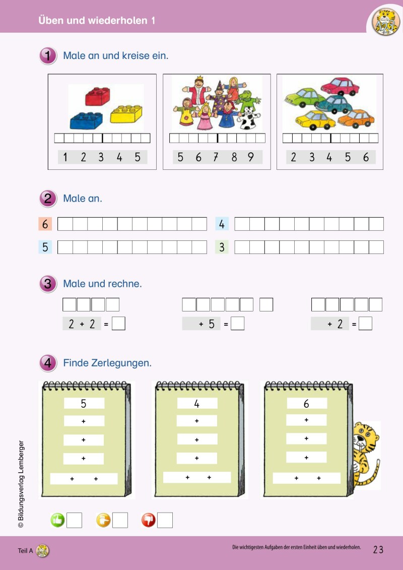 Mathetiger 1 NEU – Schulbuch (SET, 2-teilig) – Classic