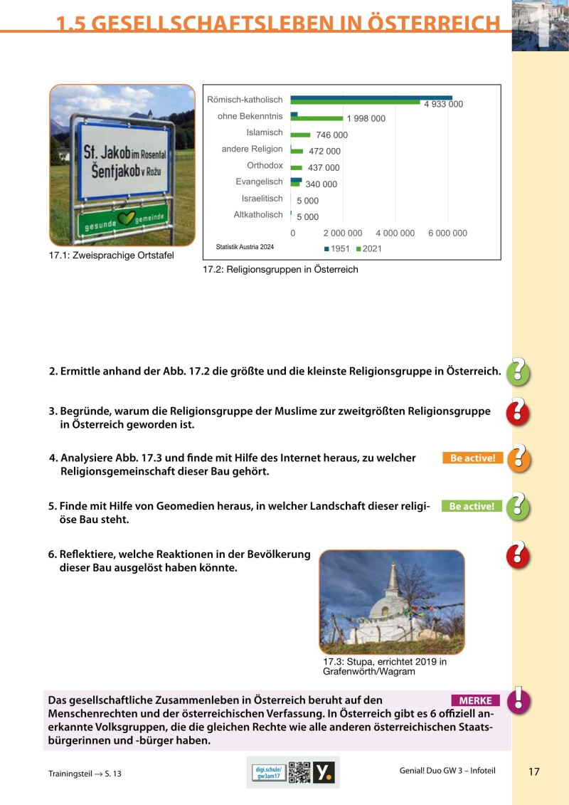 Genial! Duo Geografie und Wirtschaftliche Bildung 3 - Infoteil