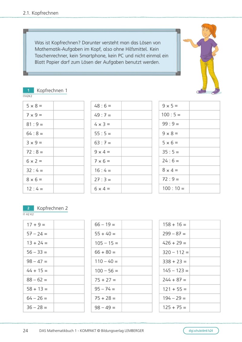 DAS Mathematikbuch 1 - KOMPAKT: Grundkompetenzen-Training (mit Gratis E-Book)