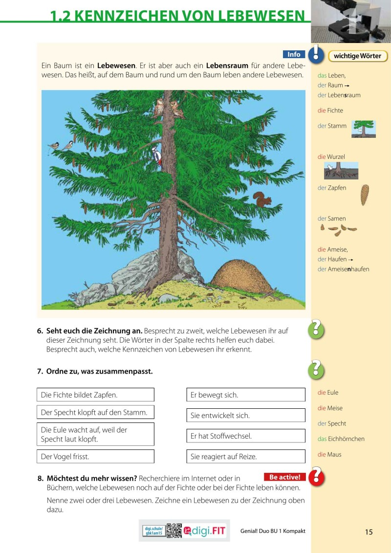 Genial! DUO Biologie 1 – Kompakt LP’23 v.1.1