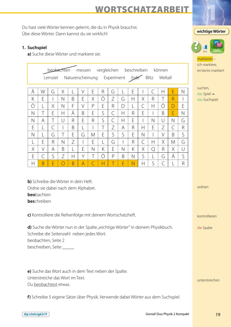 Genial! DUO Physik 2 - KOMPAKT (mit Wortschatzheft und Lösungsheft)