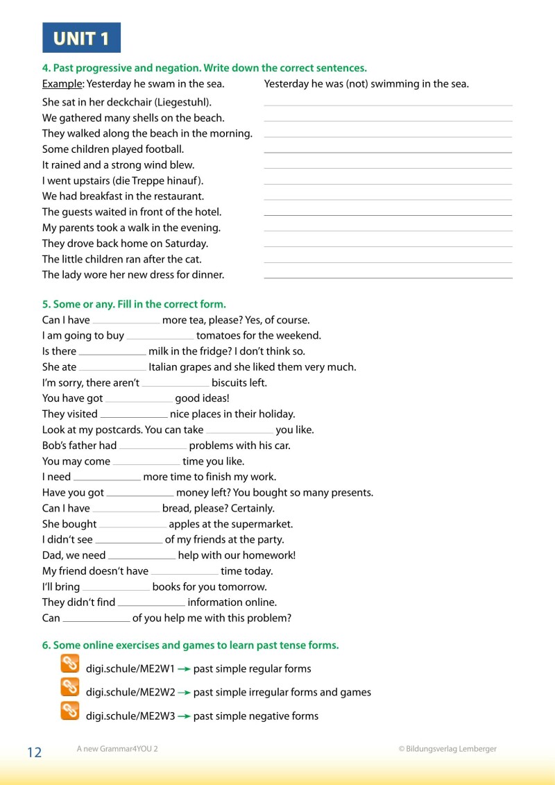Modern English – A new Grammar4YOU_Band 2 (A1/A2)