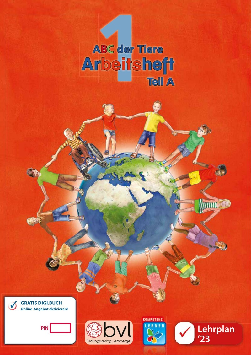 ABC der Tiere 1 – Schulbuch: Lesen in Silben – Arbeitsheft – Teil A LP‘23 v1.1